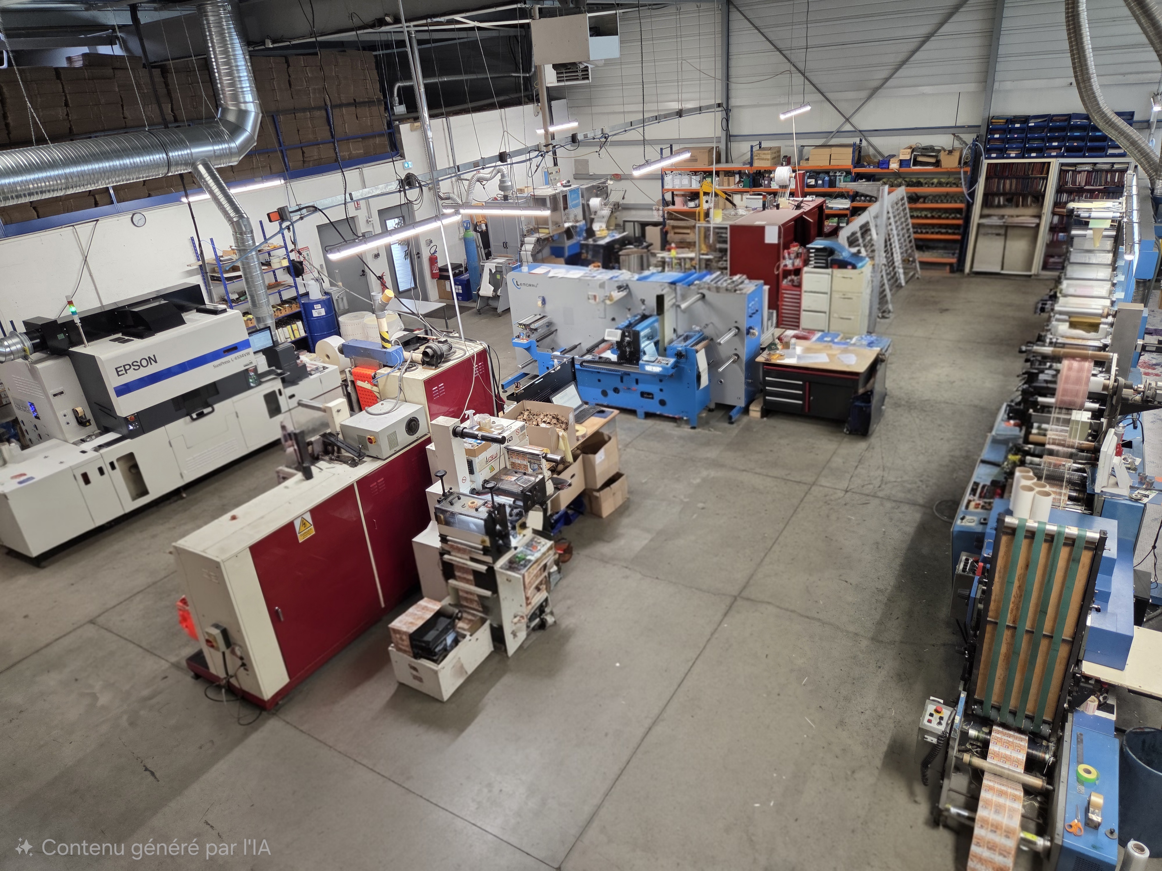 Atelier Etiq'Express - vue générale